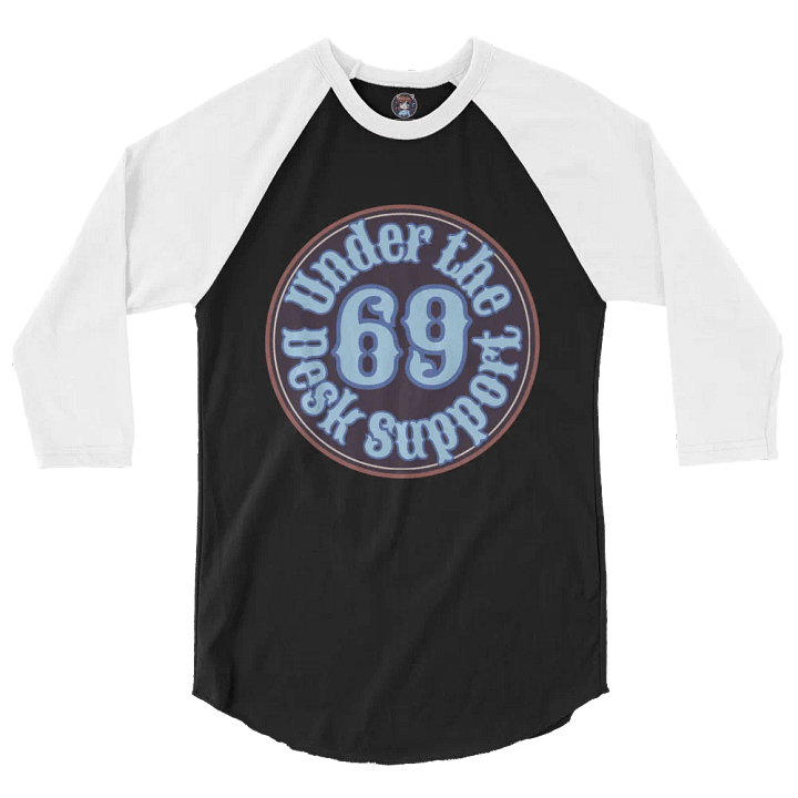 Desk Support Jersey Raglan Tee product image (12)