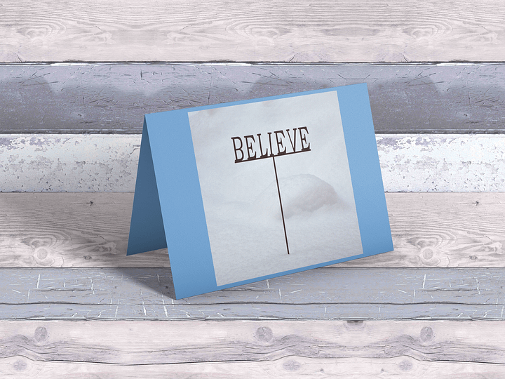 Believe card product image (1)