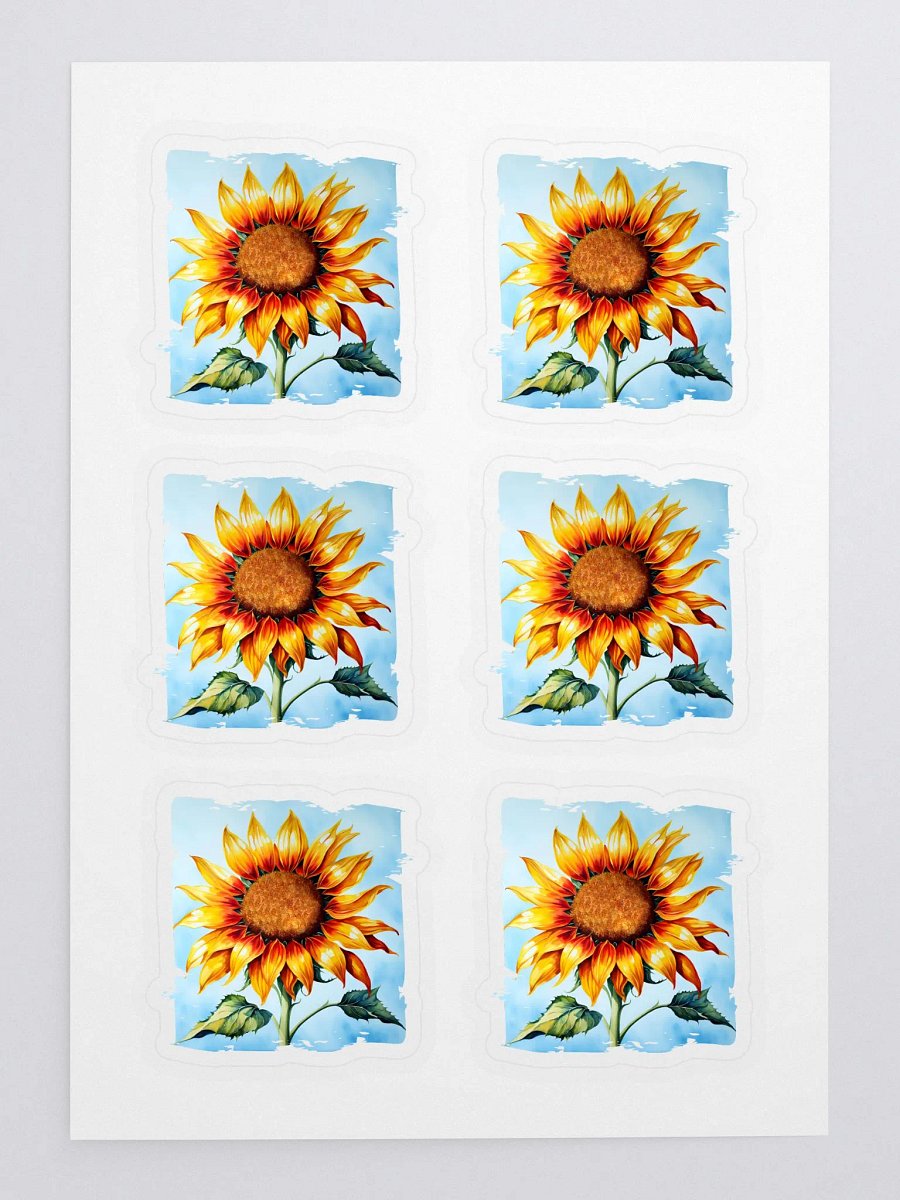Yellow Sunflower On Blue Sky product image (3)