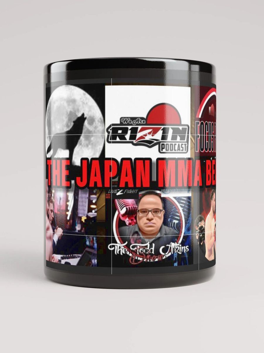 THE JAPAN MMA BEAT COFFEE MUG (BLACK) product image (9)