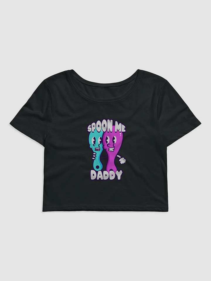 SPOON ME DADDY WOMENS CROP TOP product image (1)