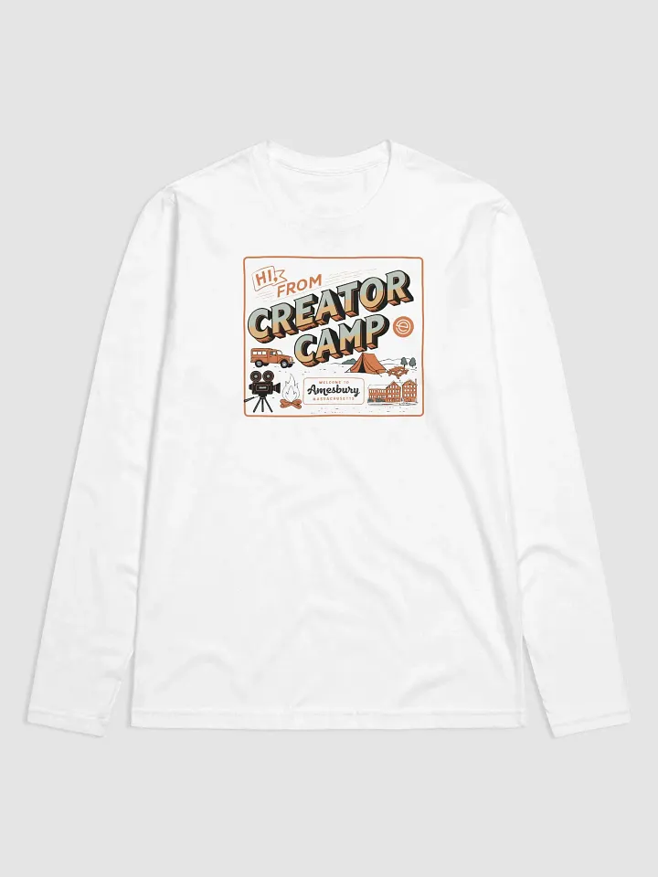 Hi From Creator Camp '24 Long Sleeve Tee product image (1)