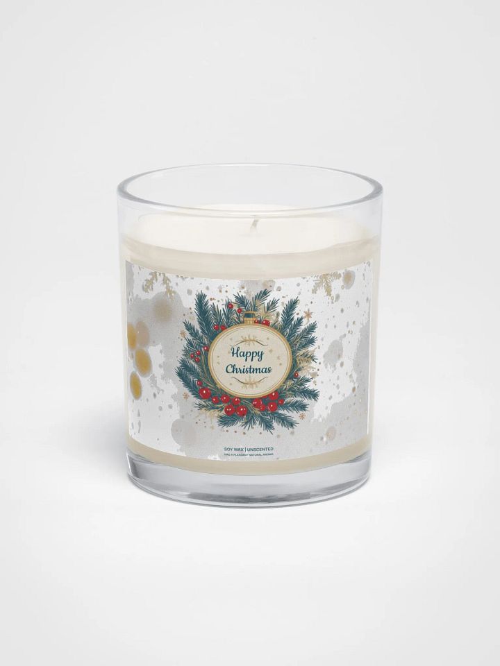 Soy Candle Happy Christmas – Natural Aroma product image (1)