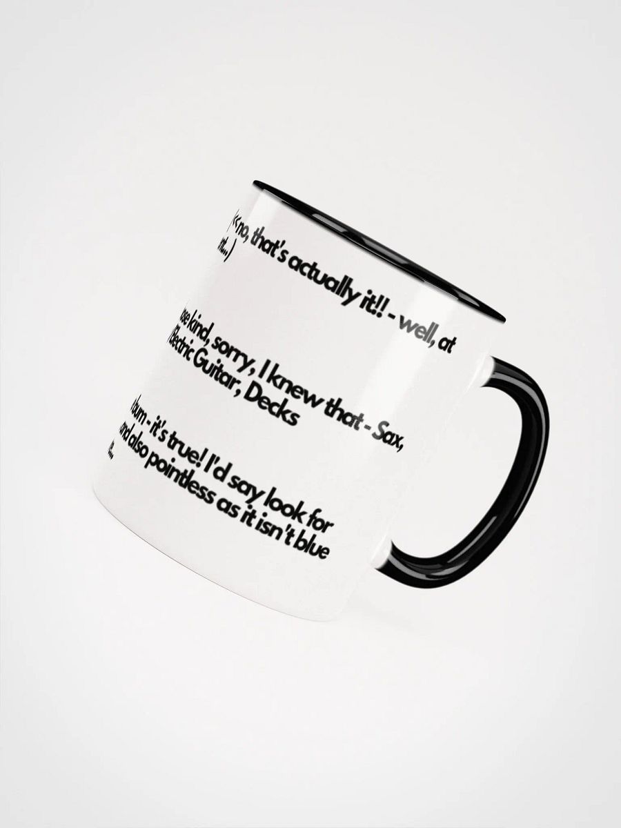 2006 Website Fav Quotes Mug Black / Blue product image (5)
