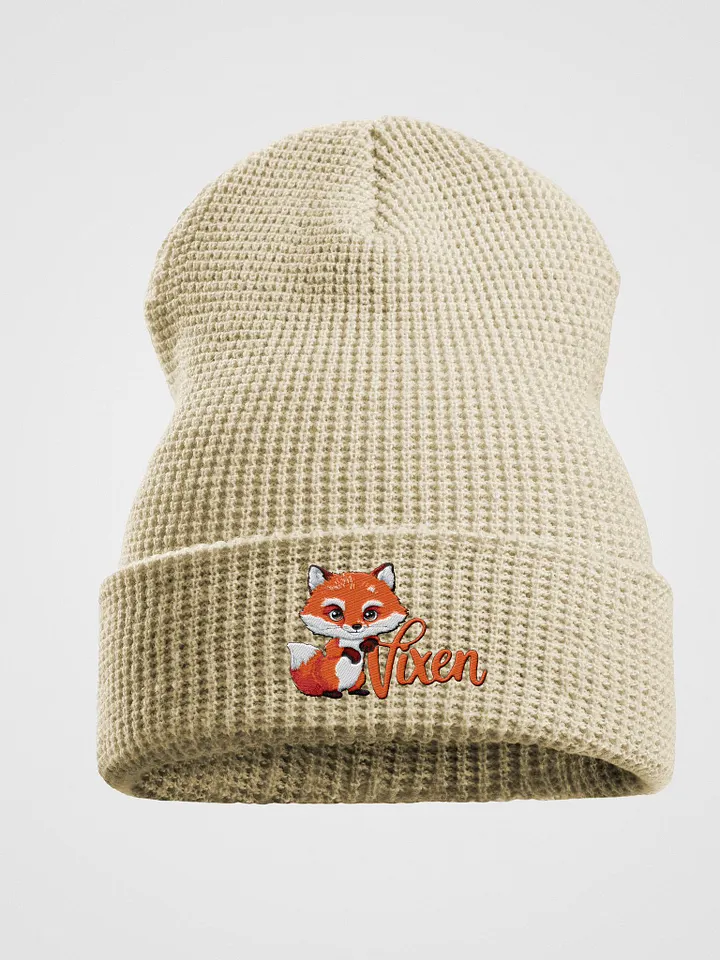 Super Cute Vixen Waffle Beanie product image (4)