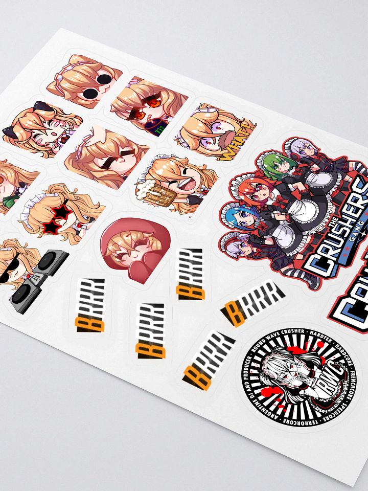 Lizzy and the Crushers Gang Sticker Sheet product image (2)