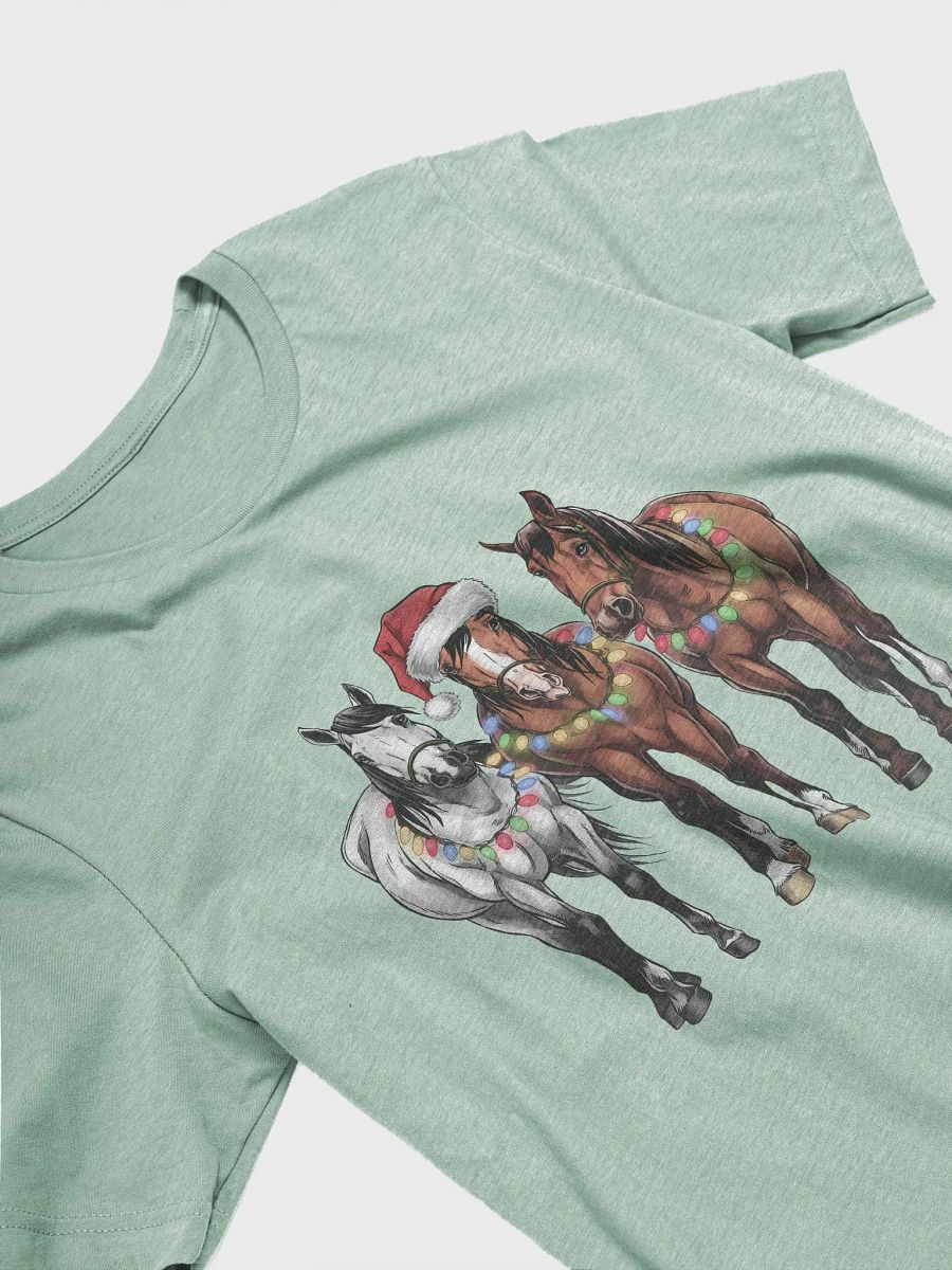 "Horses Christmas" t-shirt product image (6)