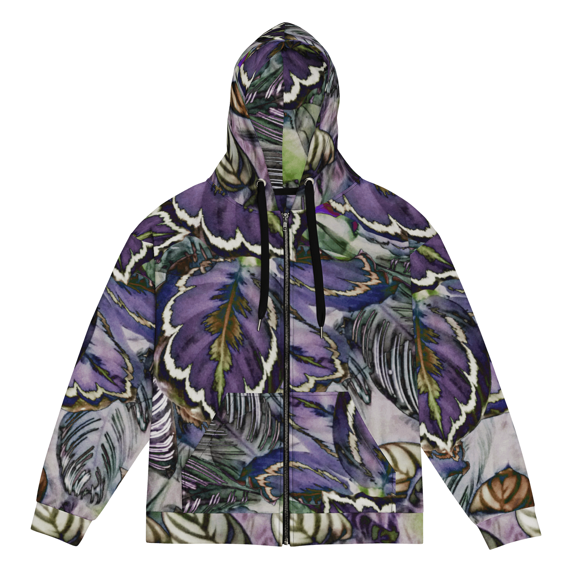 Purple Leaves Hoodie product image (1)