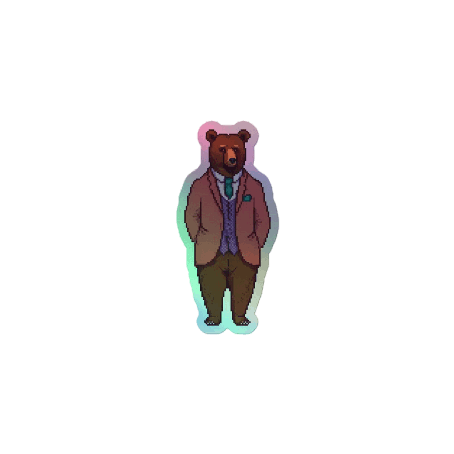 Where are they going? - Event Bear! Sticker product image (1)