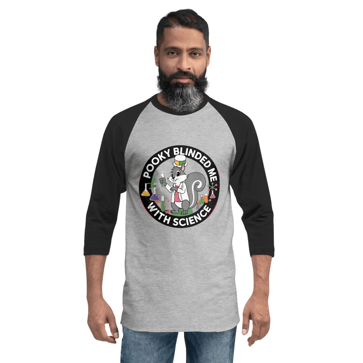 Pooky's Science Lab Raglan Tee product image (2)