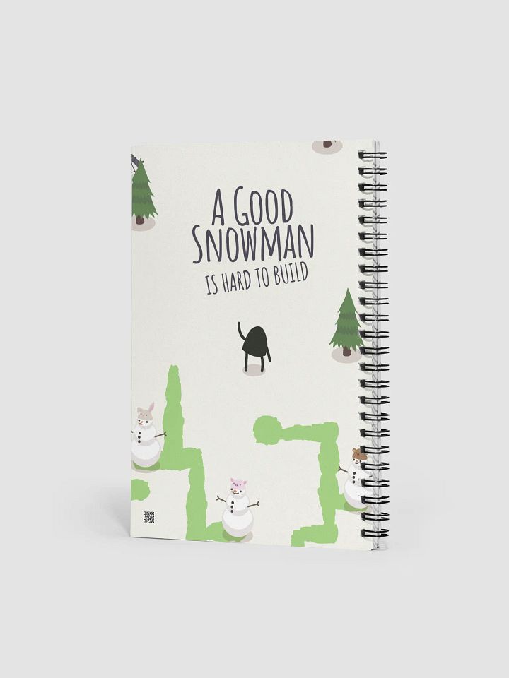 A Good Snowman is Hard to Build Notebook product image (2)