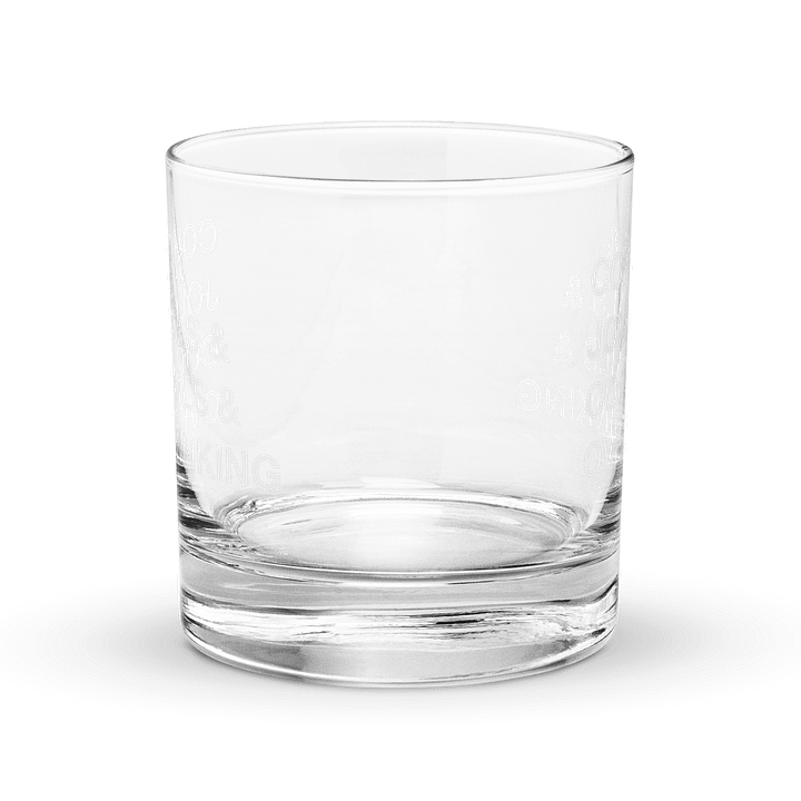 Rocks Glass for Overthinking product image (1)