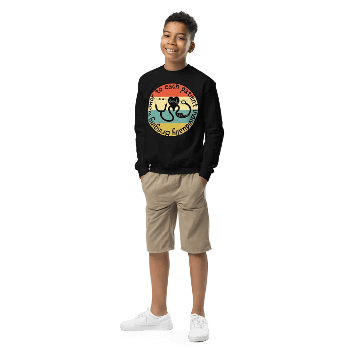 Bringing humor to each patient individually Retro Sweatshirt product image (1)