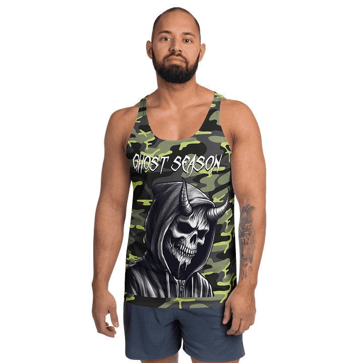 camo ghost season tank top product image (1)