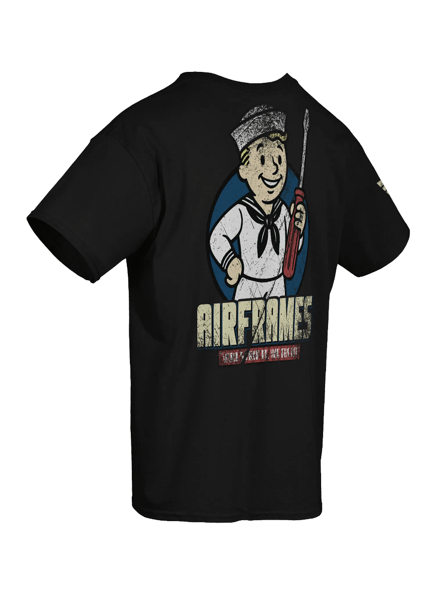 "AIRFRAMES: Strip it" GRUNGE Work Shirt product image (6)