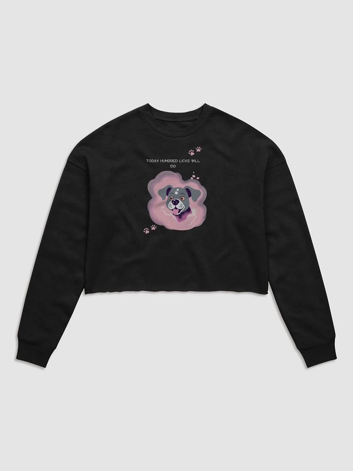 Whimsical Cloud Dog Fleece Sweatshirt product image (1)