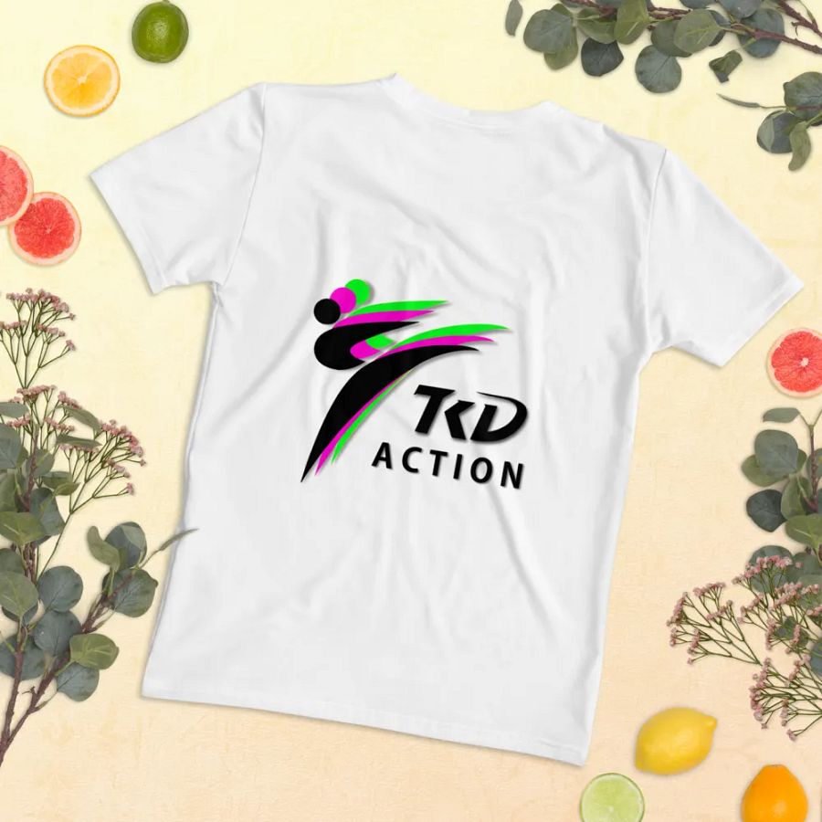 TKD Action Print Women's Crew Neck T-Shirt product image (9)
