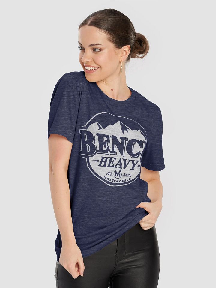 Bench Heavy Big Pecs Cash Checks Massenomics Shirt product image (1)