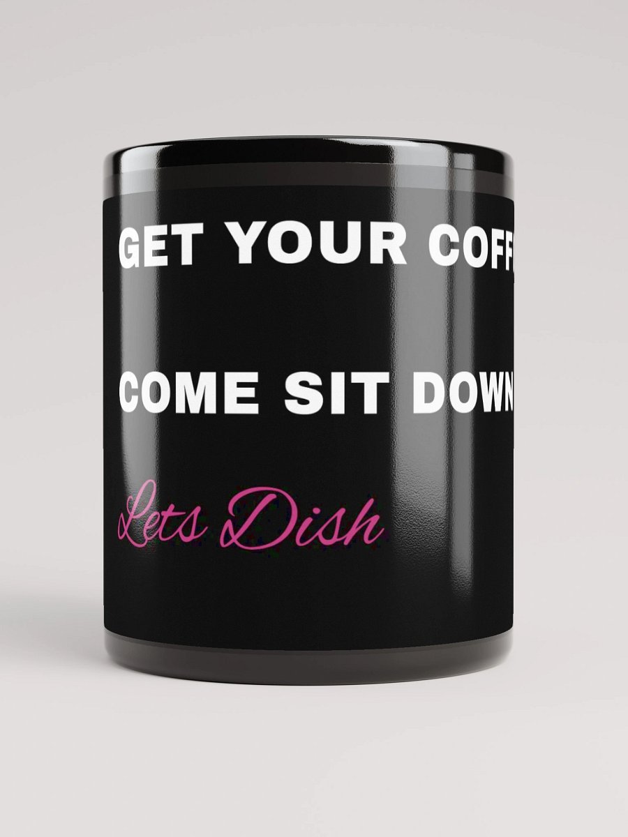 LETS DISH COFFEE MUG product image (9)