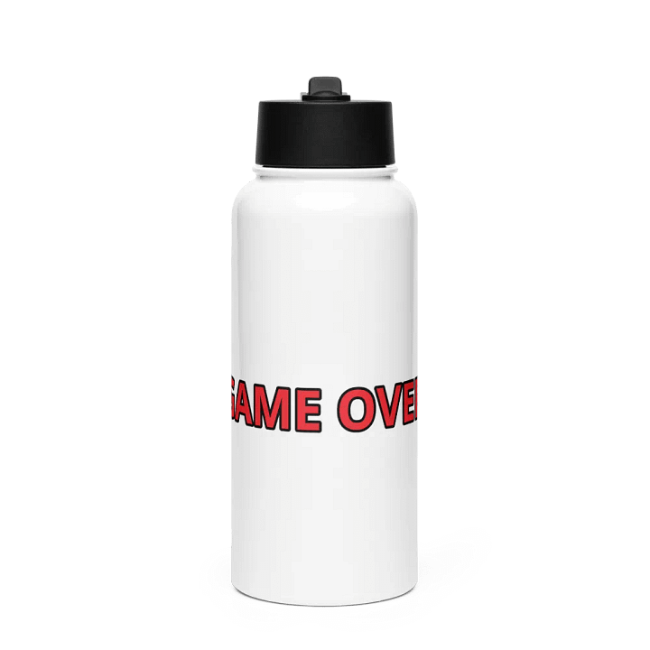 GAME OVER water bottle product image (1)