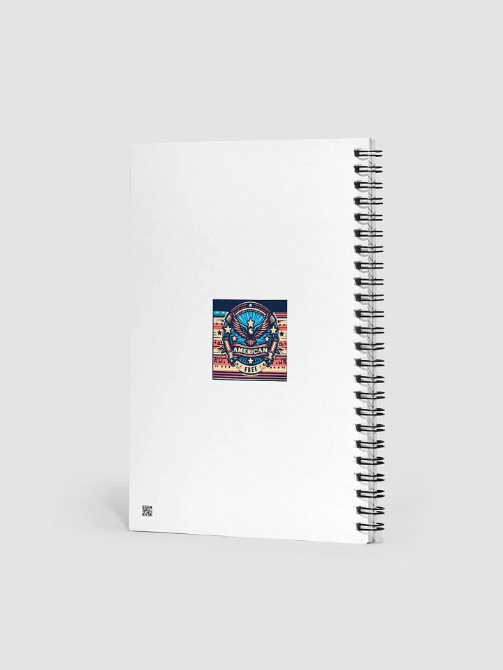 American Freedom Eagle Spiral Notebook product image (2)