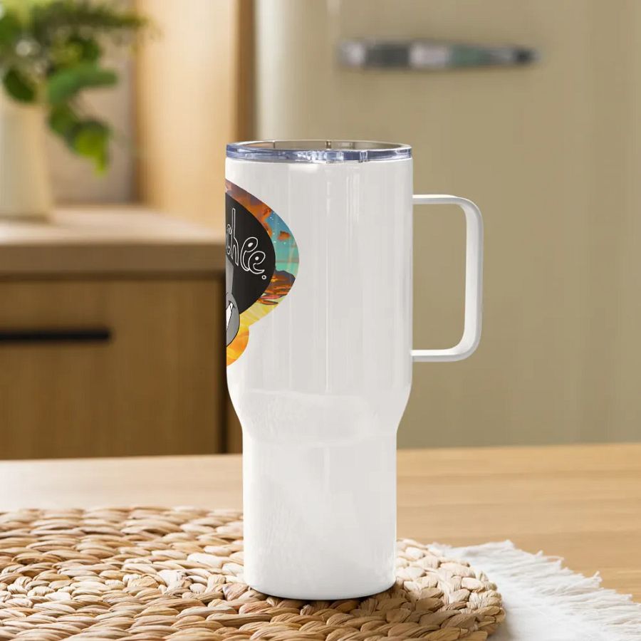 Mr.Crunchee Travel Mug with handle product image (11)