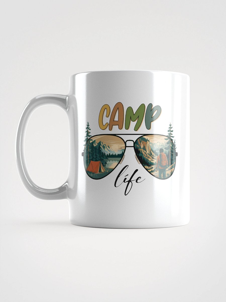 Reflective Campsite Sunglasses Mug product image (16)