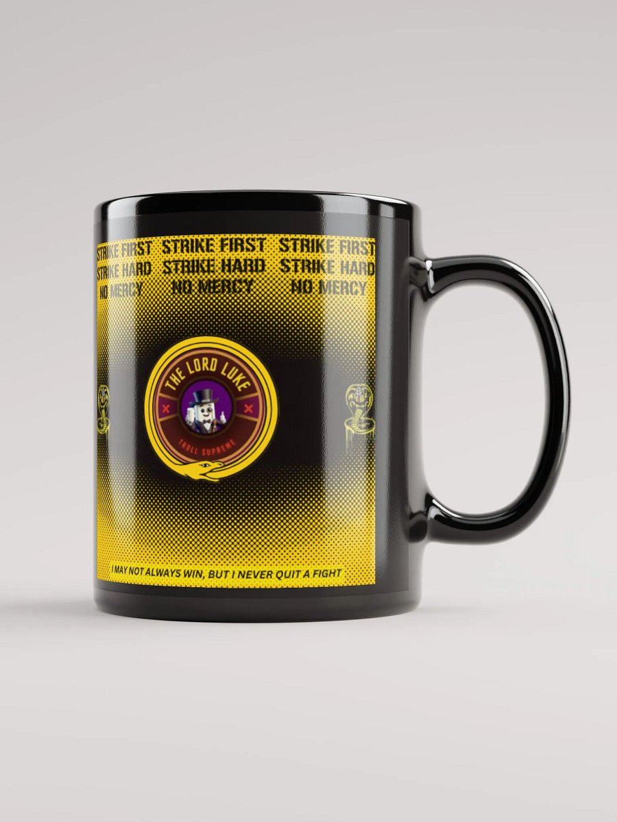TLLS No Mercy Emblem Black Glossy Mug product image (2)