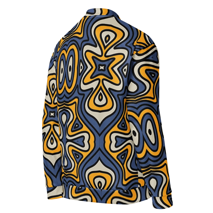 Psychedelic Swirls Bomber Jacket product image (9)
