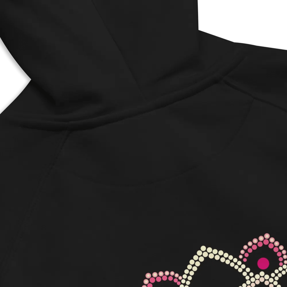 Simple Pink Mandala Unisex Eco Hoodie product image (9)