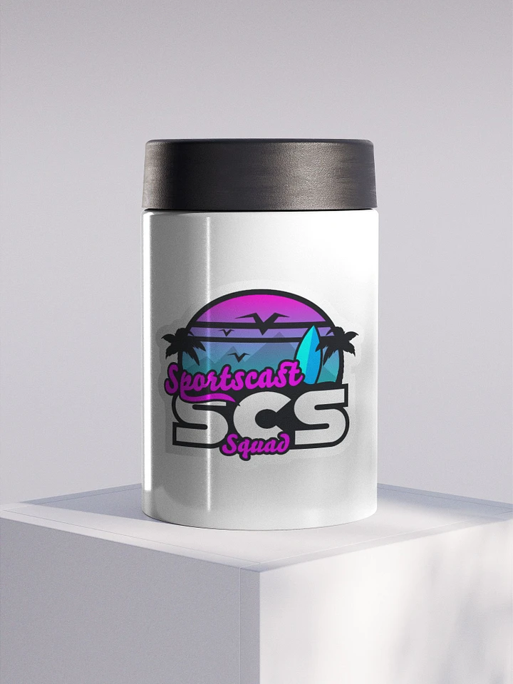 SCS SUMMERTIME STAINLESS STEEL KOOZIE product image (2)