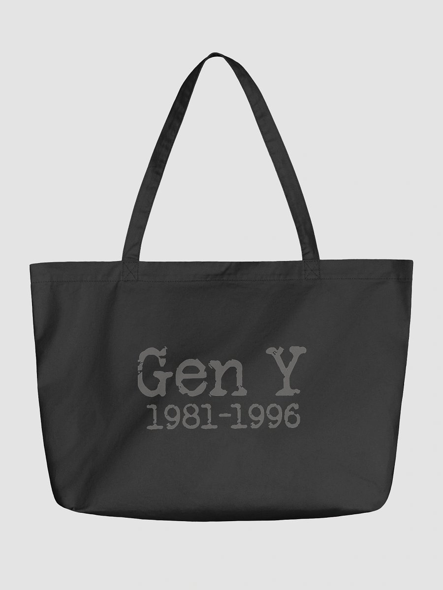 Gen Y 1981-1996 Decorative Tote Bag product image (1)