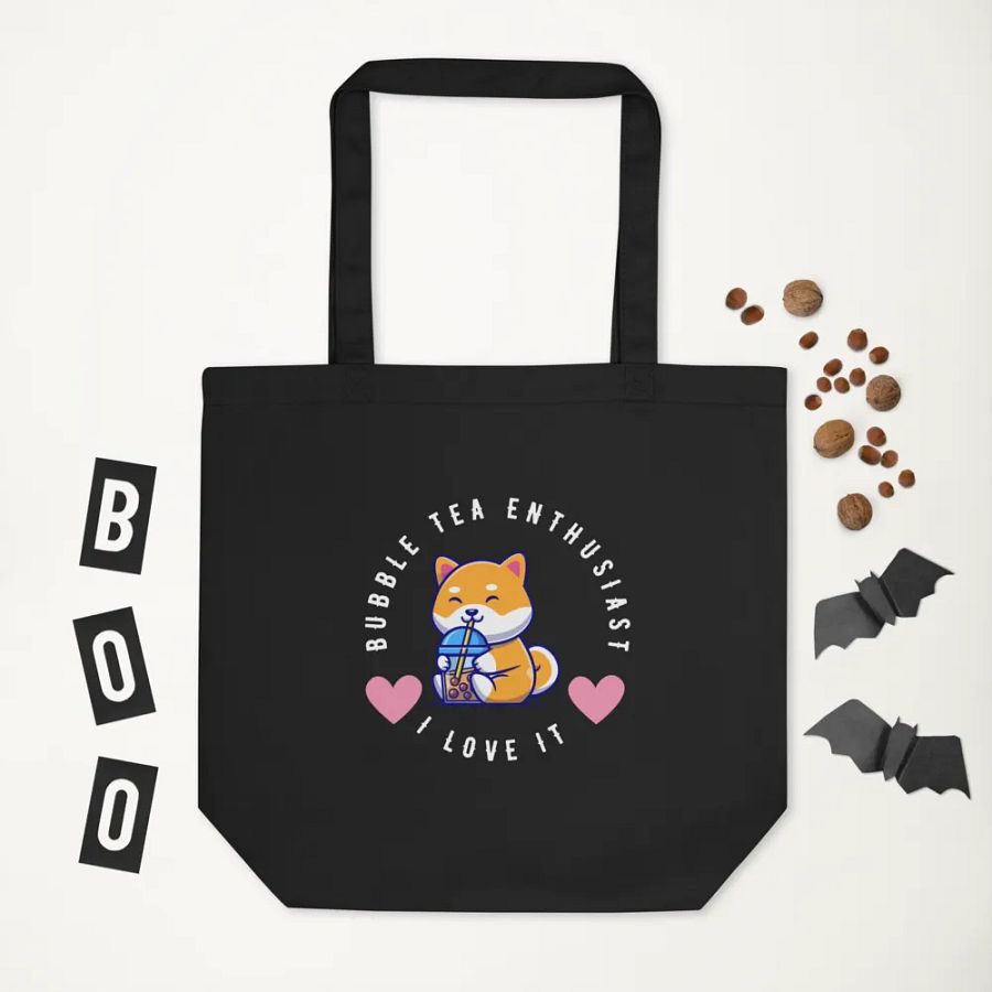 Bubble Tea Enthusiast Eco-Friendly Tote Bag product image (5)