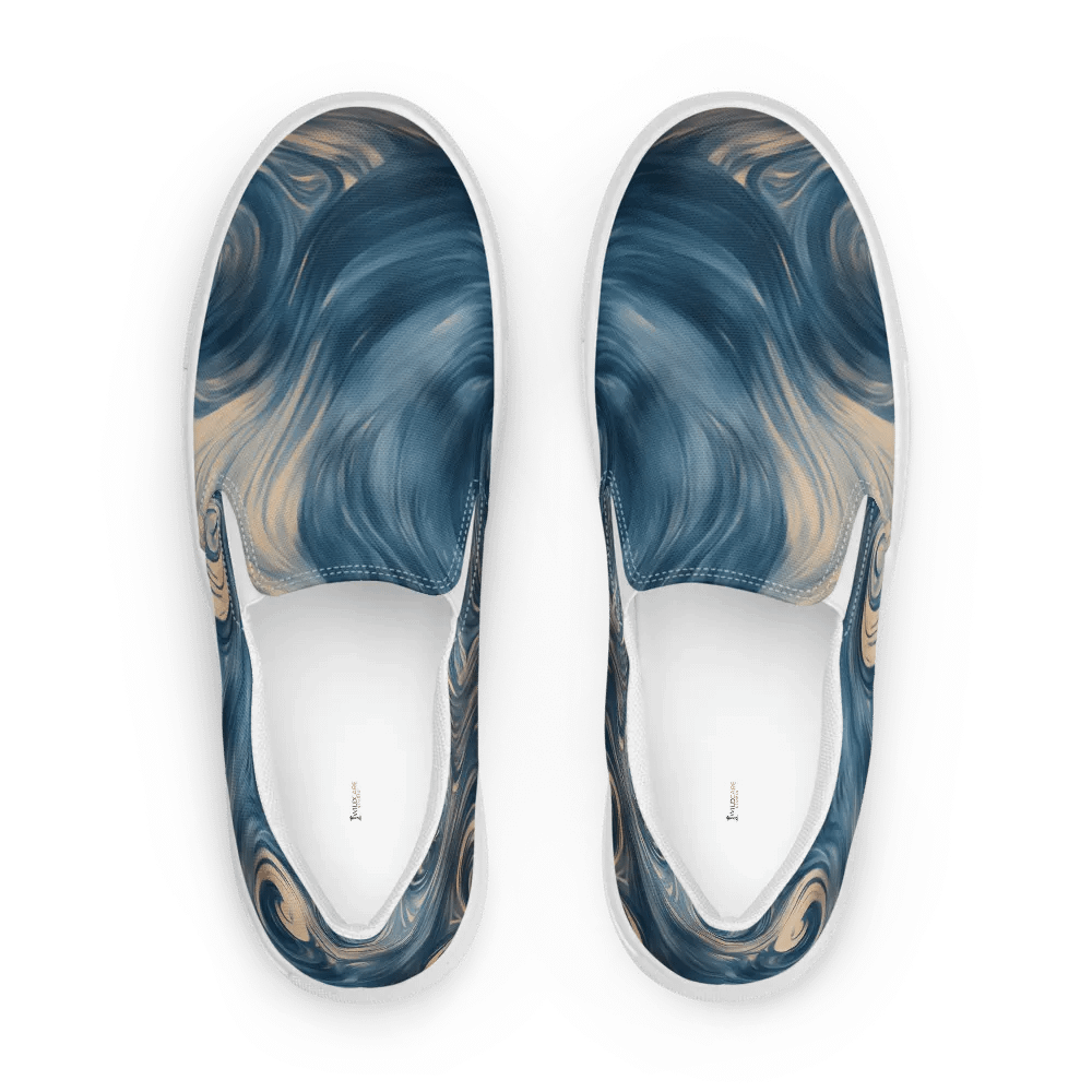 Galactic Swirl Slip-On Canvas Shoes product image (5)