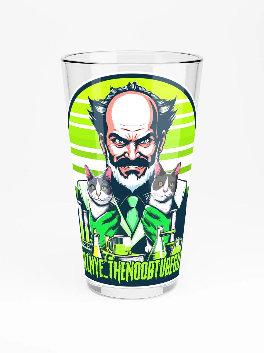 Bill Nye Cat Logo Shaker Glass product image (3)