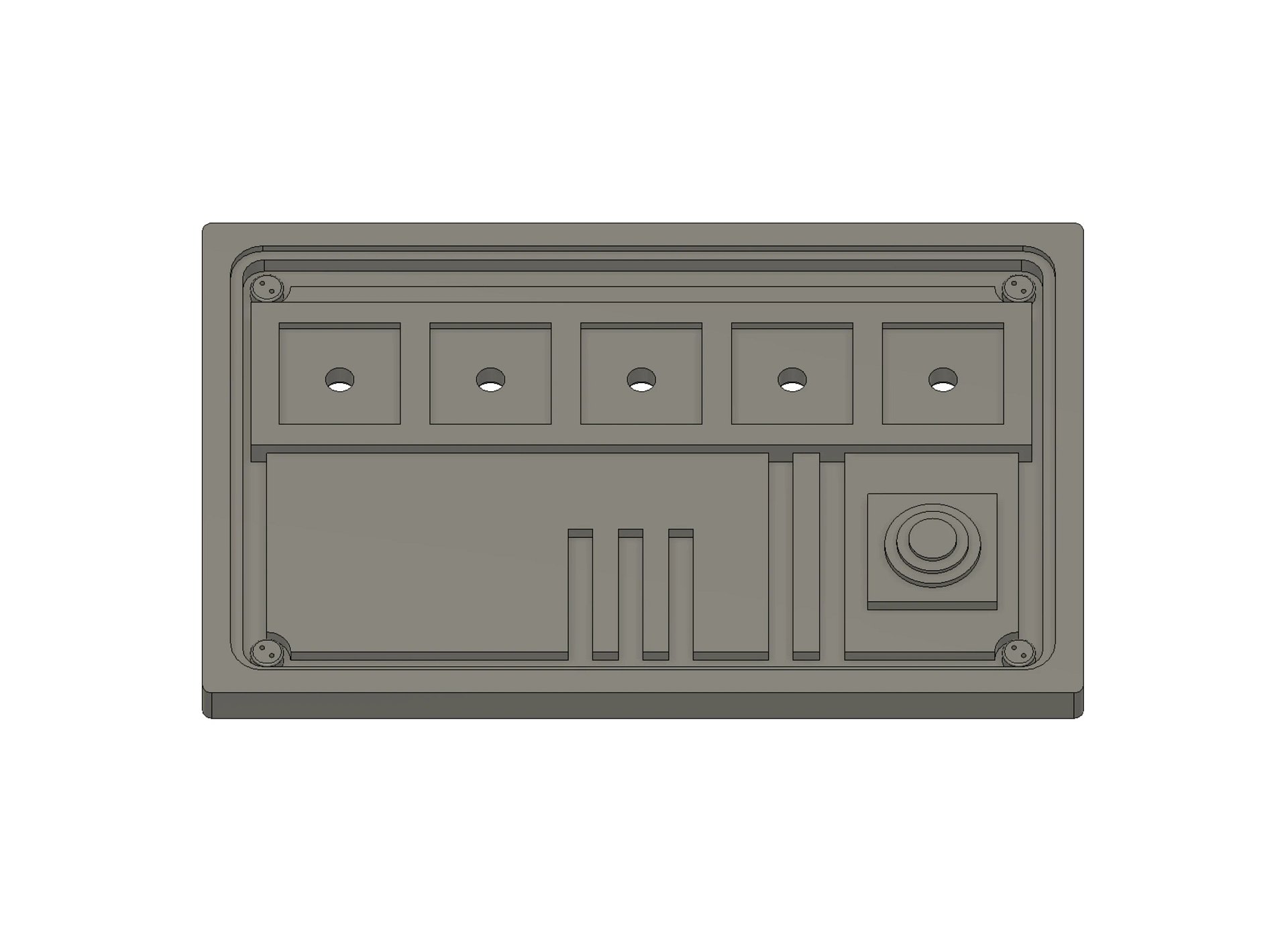 Star Wars Galaxy's Edge Control Panel V5 3D Model product image (3)