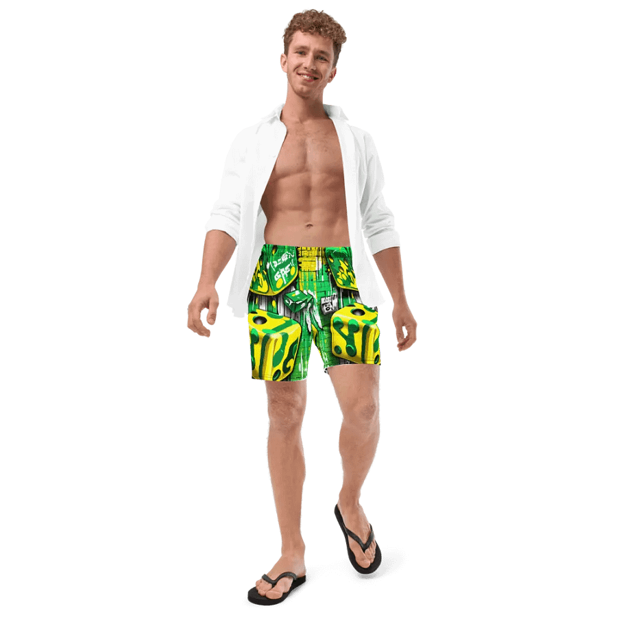 Graffiti Dice All-Over Swim Shorts product image (11)
