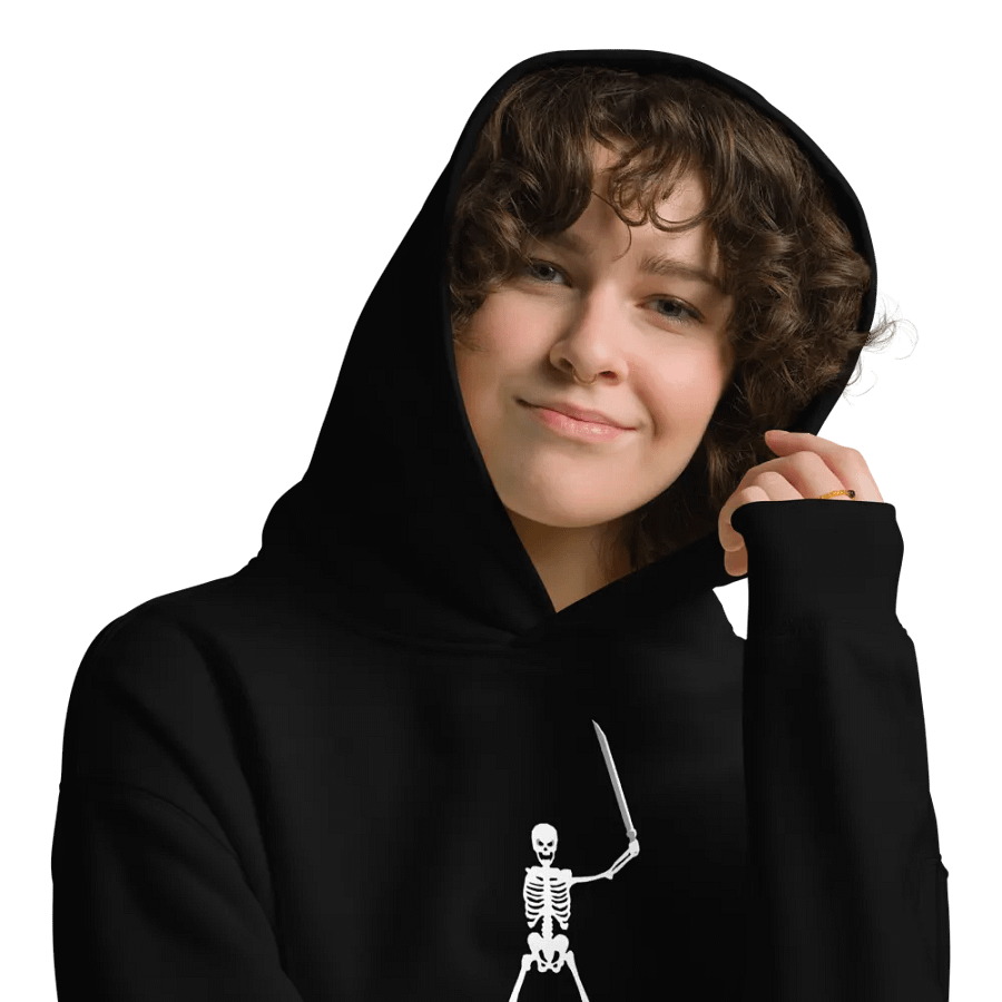 evil skeleton hoodie product image (9)