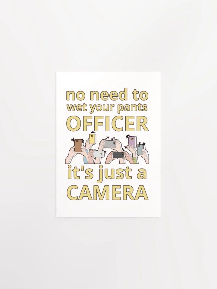 NO NEED TO WET YOUR PANTS OFFICER product image (3)