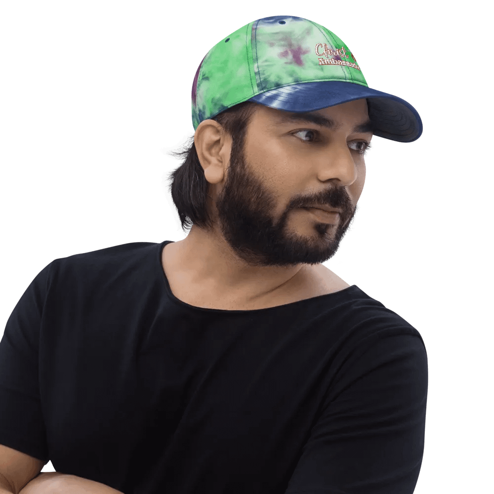 Christ Ambassador Tie-Dye Dad Hat product image (2)