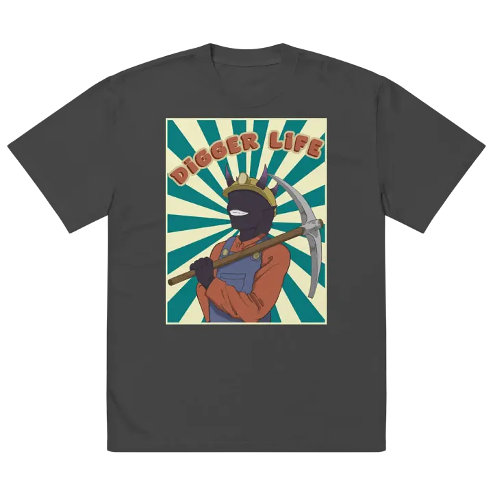 DIGGER LIFE - PREMIUM TEE (FRONT PRINT) product image (2)