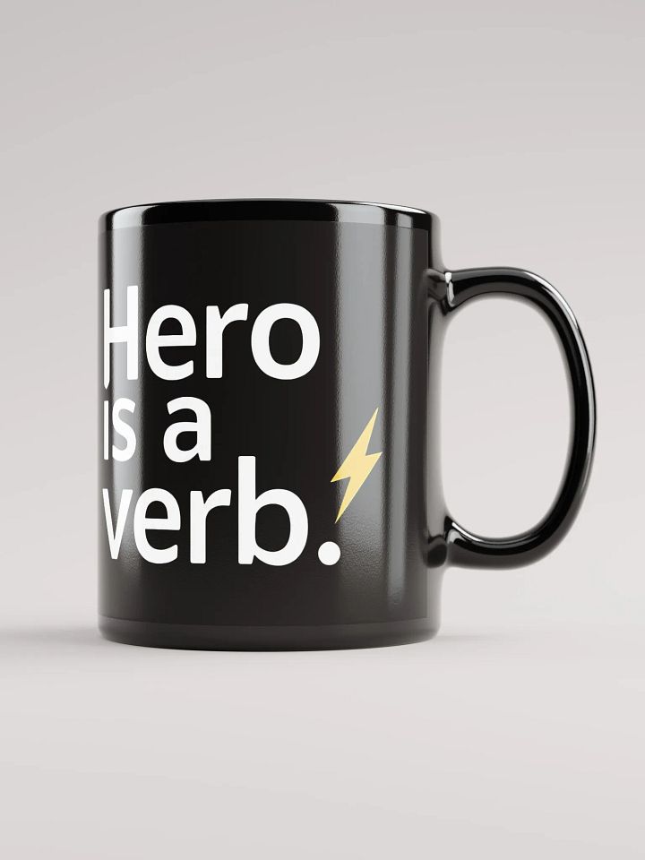 Hero Is a Verb – The Robert Downey Jr. Inspirational Mug That Transforms Ordinary Fans Into Everyday Heroes product image (1)