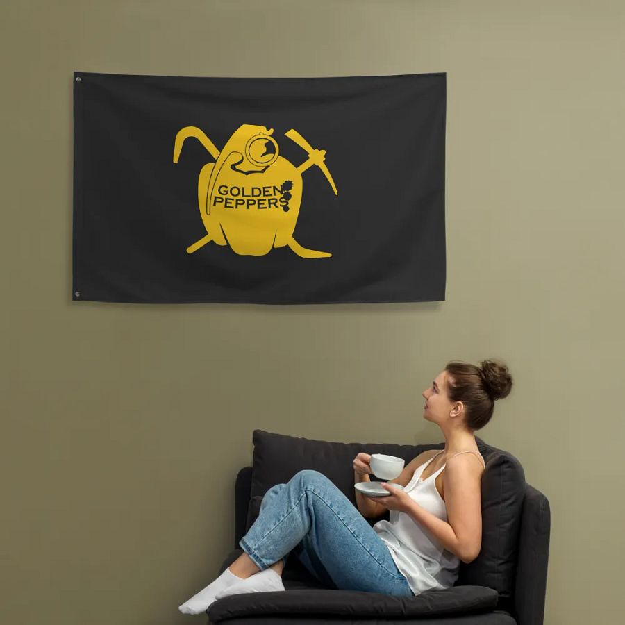 Golden Peppers Flag product image (12)