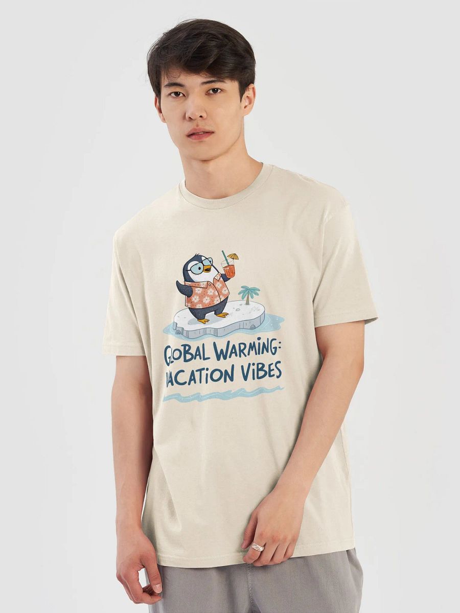 Global Warming Vacation Vibes Unisex Tee, Eco-Friendly Nature Shirt, Climate Change Awareness T Shirt, Earth Day Gift, Environmental Activist product image (1)