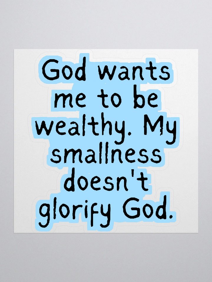 God wants me to be wealthy product image (1)