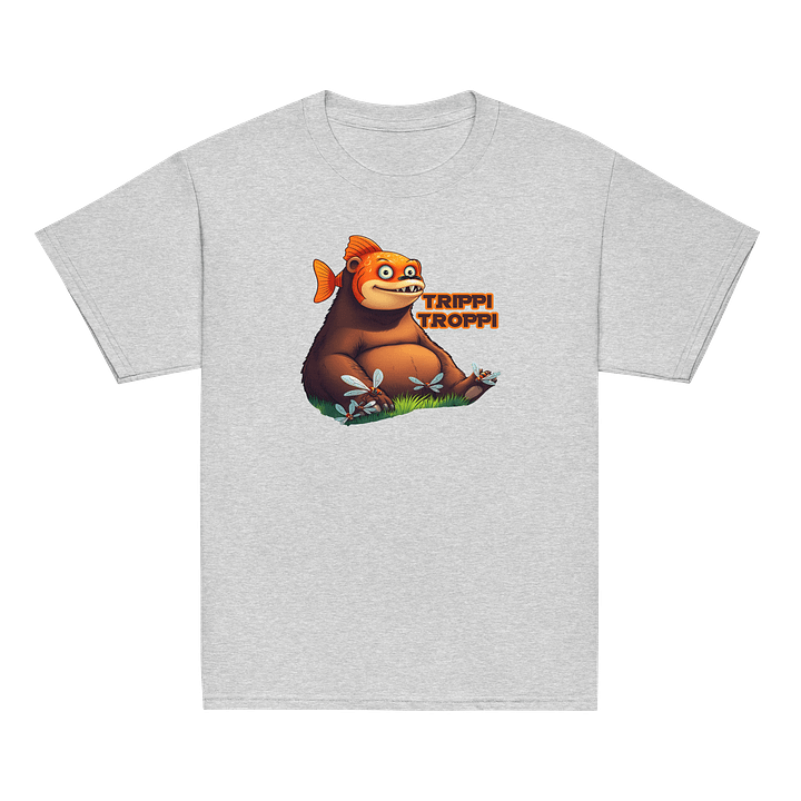 Trippi Troppi – Cartoon Fish Bear Kid Tee product image (32)