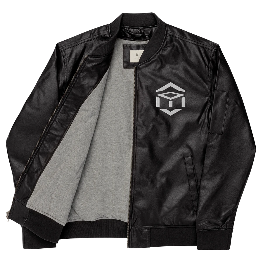 TET Leather Bomber Jacket product image (9)