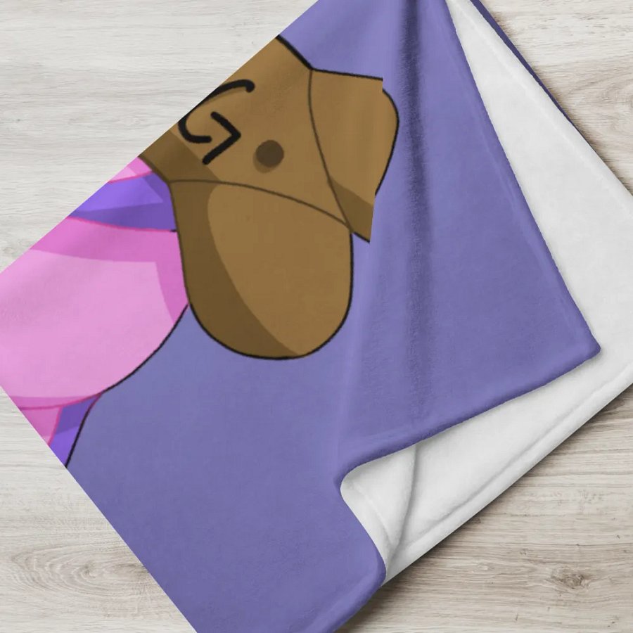 EmJDawg Cupcake Comfy Cozy Blanket (Purple) product image (6)