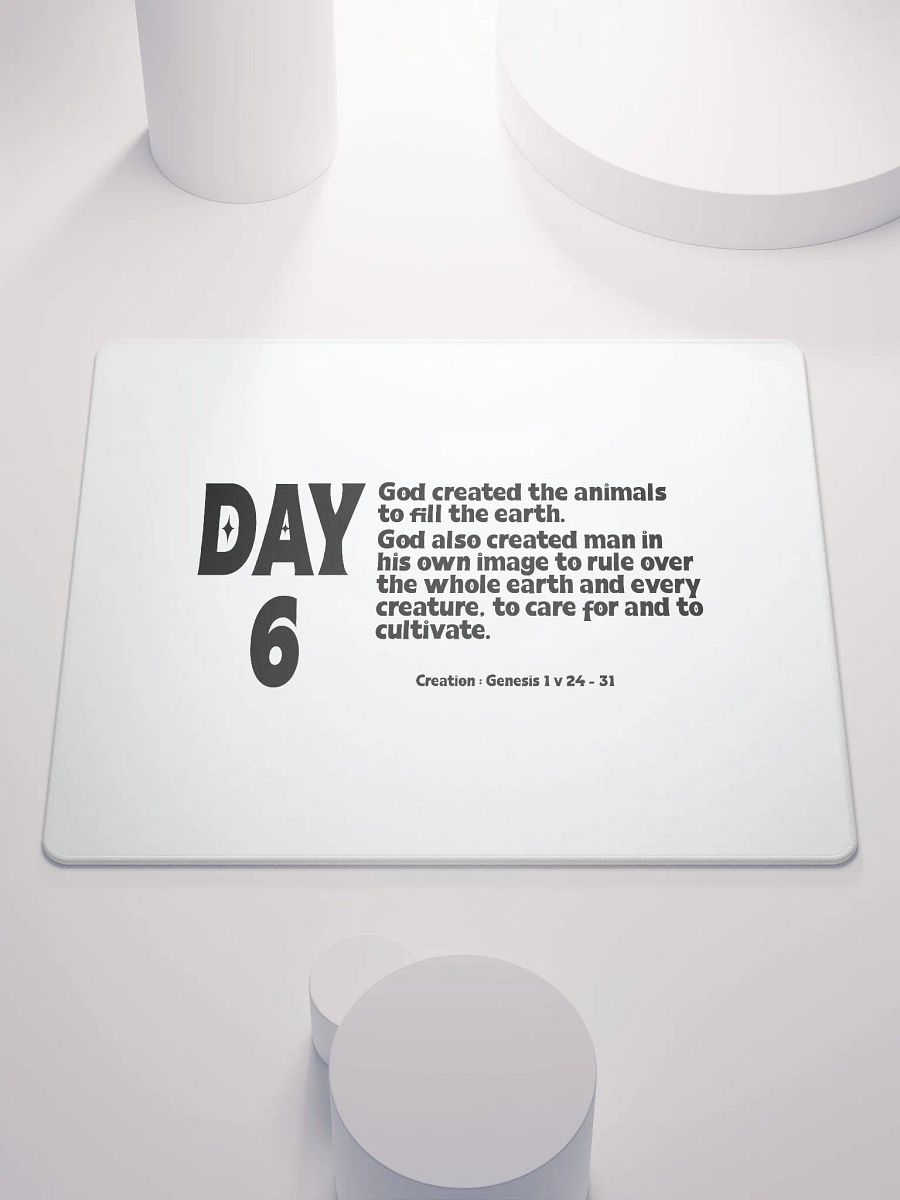 CREATION: DAY 6 Christian, Jesus, faith, God, Bible, Christianity, Jesus Christ, religion, Bible Verse, Love product image (2)
