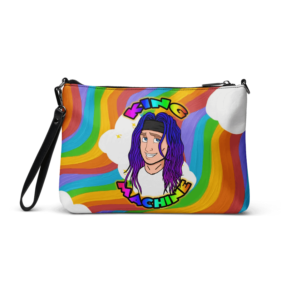 Rainbow King wrist/crossbody clutch make up bag product image (3)